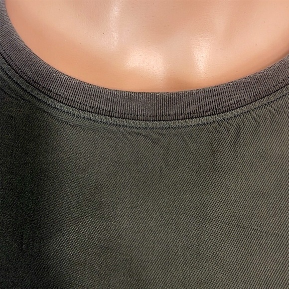 Uniqlo Women’s Green Twill Long Sleeve Top - Picture 6 of 16